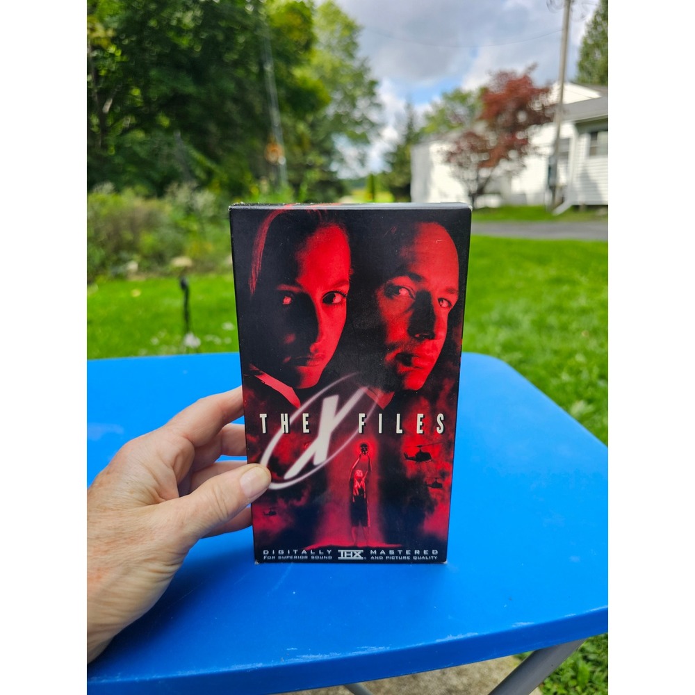 The X-Files Movie VHS 1998 THX Digitally Mastered Sci-Fi David Duchovny 0448